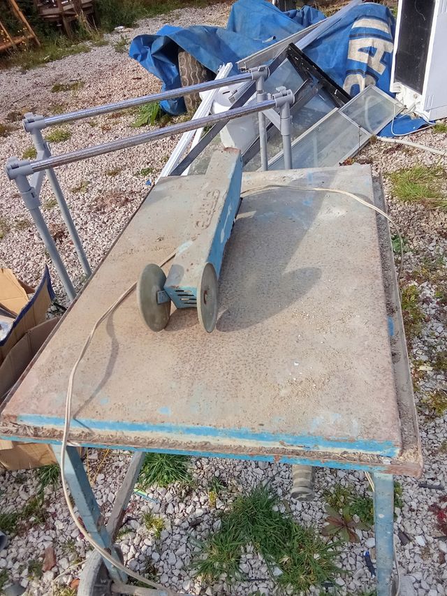 Sierra circular de piedra trifasica I