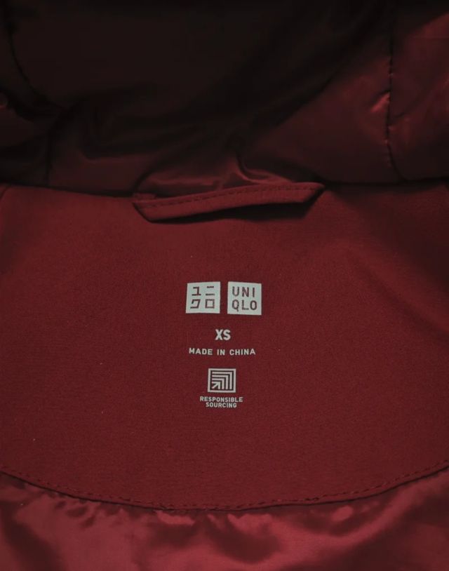 Abrigo chaqueta plumas uniqlo 