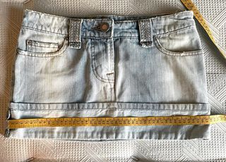 Minigonna delavata vintage Pinko tg.40 ita S