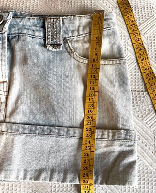 Minigonna delavata vintage Pinko tg.40 ita S