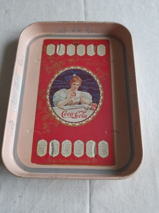 Vassoio in metallo coca-cola 