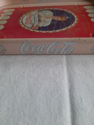 Vassoio in metallo coca-cola 