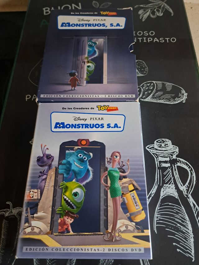 DvD Monstruos SA. Edición coleccionista