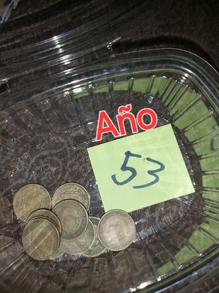 El n° es el año Monedas de peseta antiguas