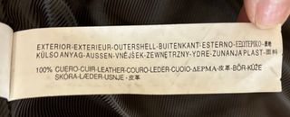 Chaqueta cuero