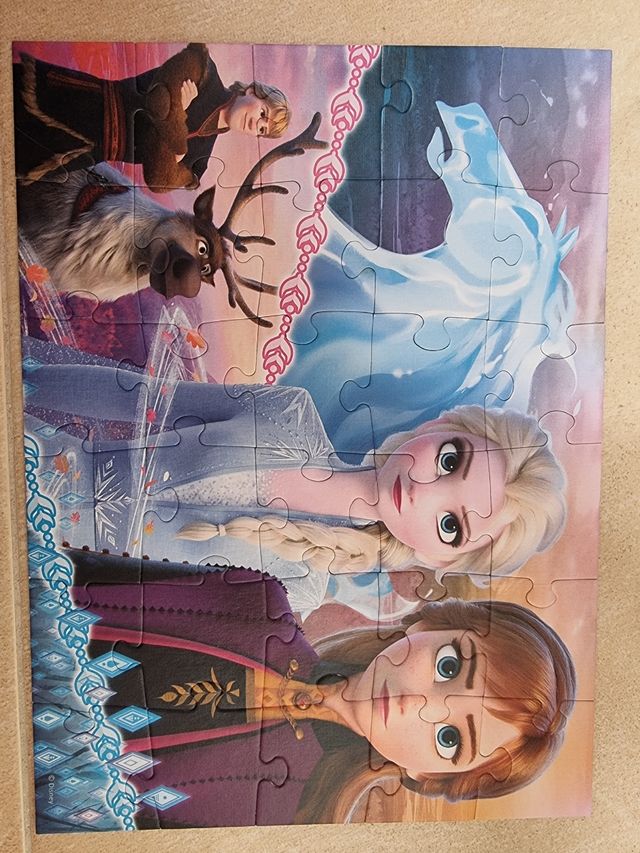 Puzzle 3+. Frozen. 
