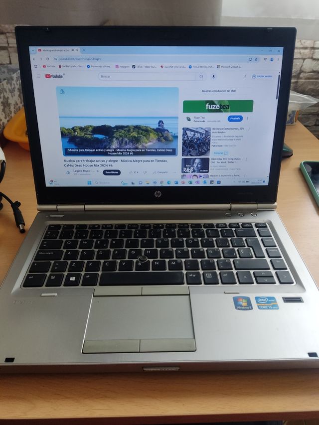 HP ELITEBOOK 8470P W11pro I5 8GB 128GB SSD APLICA