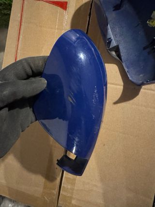Carcasas retrovisor azul Seat Leon Toledo 1m