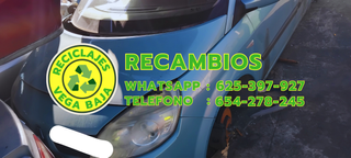 Recambios Renault Scénic de color azul claro