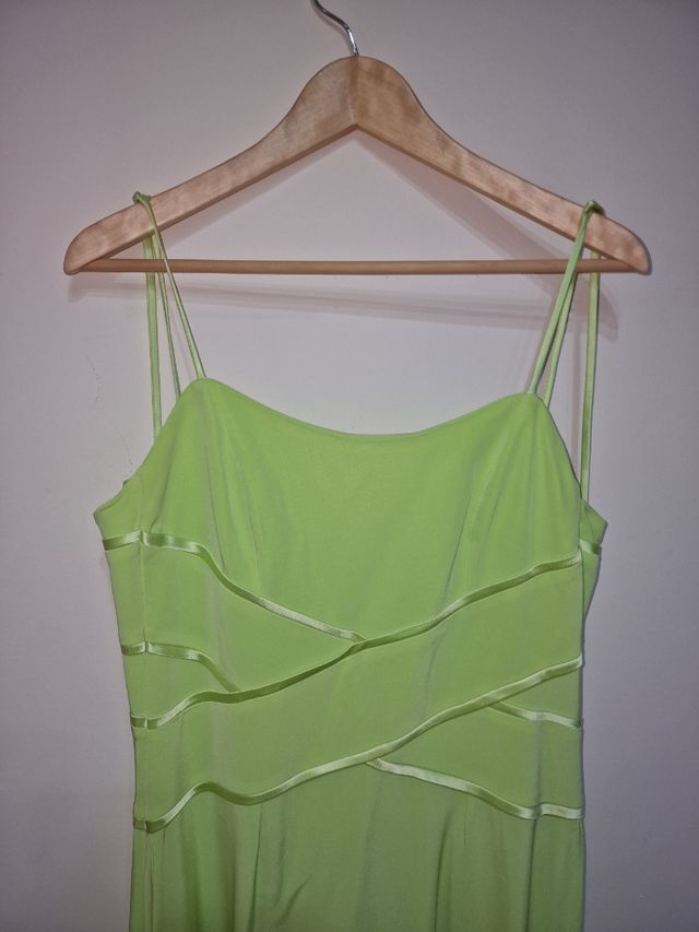 Vestido Pronovias verde lima