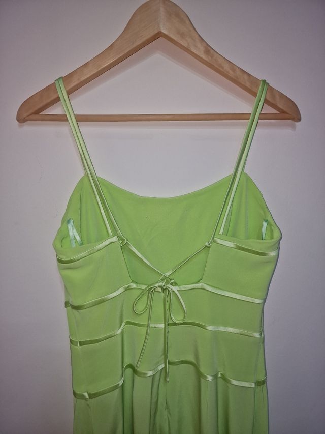 Vestido Pronovias verde lima