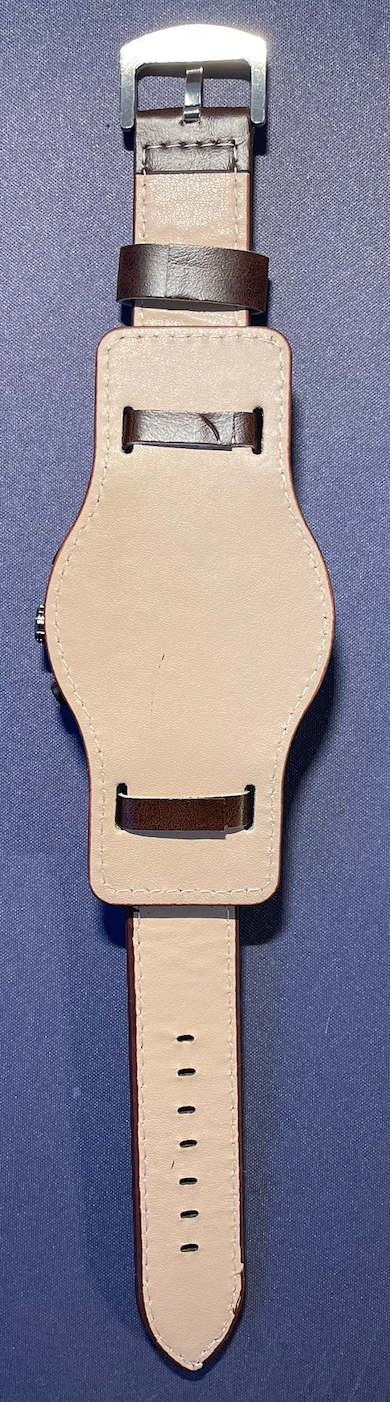 Reloj con pulsera de Cuero