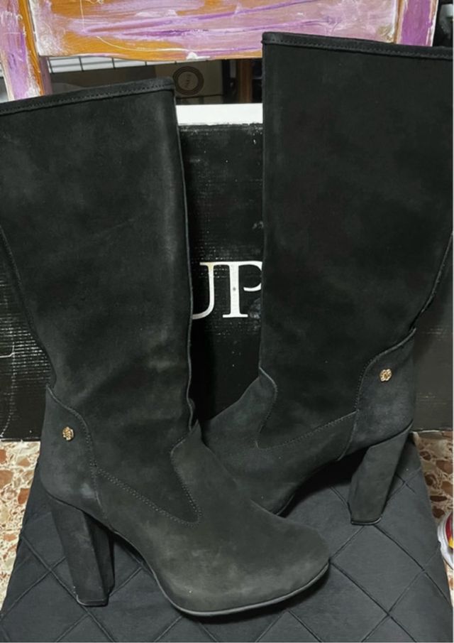 Stivali alti in pelle Cuplé da donna