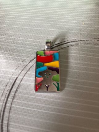 Conjunto tous plata mosaico