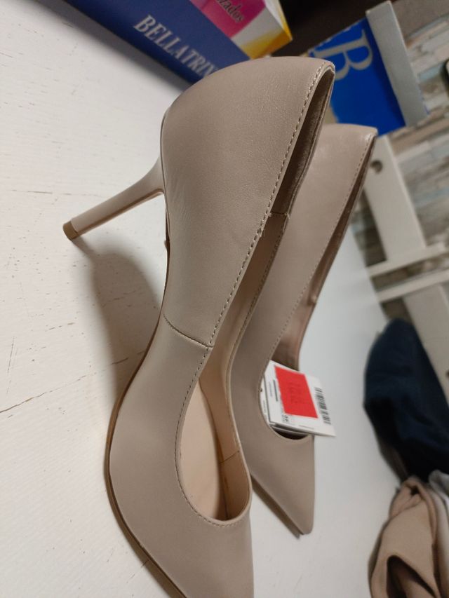 ZAPATOS TACÓN MANGO TALLA 40