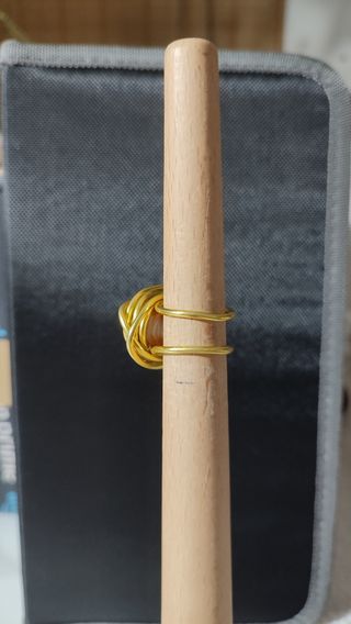 Anello regolabile con pietra agata 