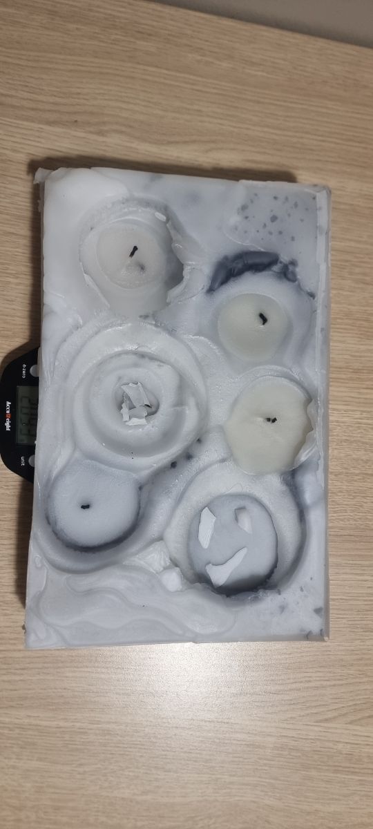 Cera per la creazione di candele