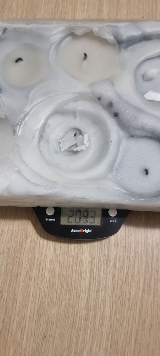 Cera per la creazione di candele