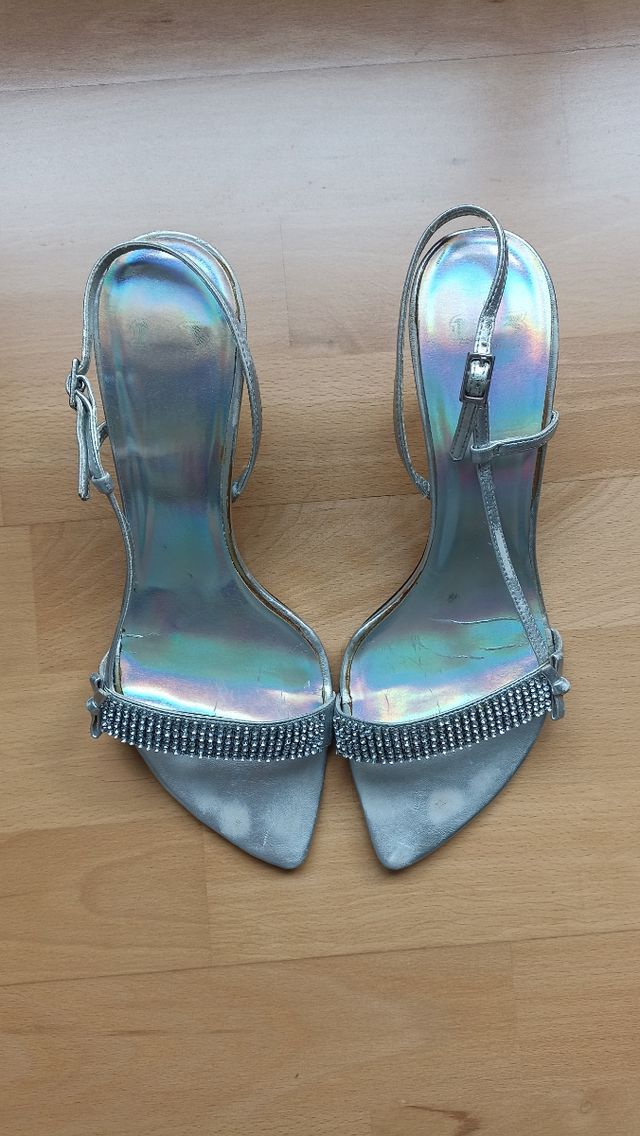 Sandalias de tacón comodísimas núm 40