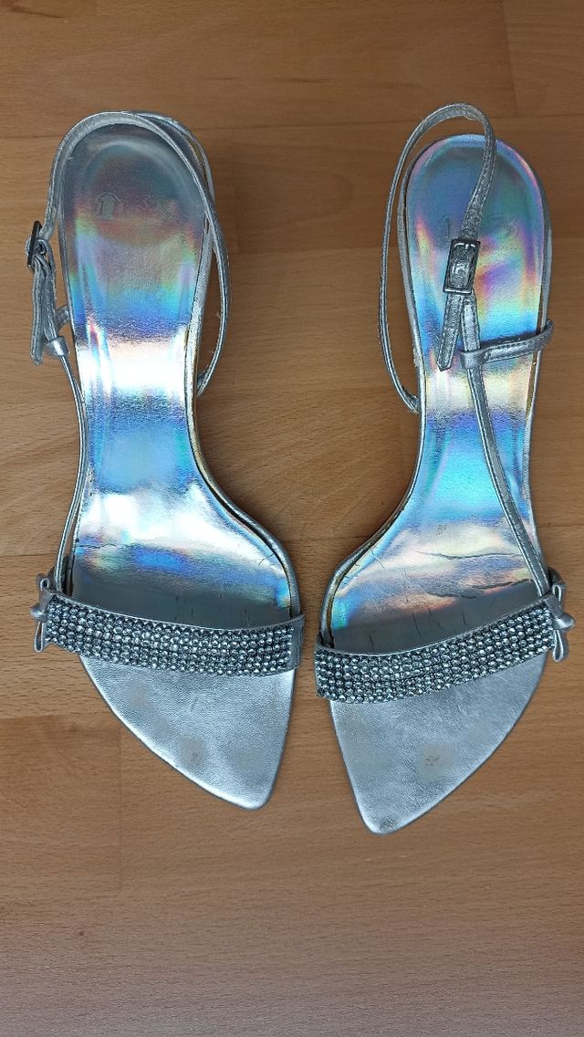 Sandalias de tacón comodísimas núm 40