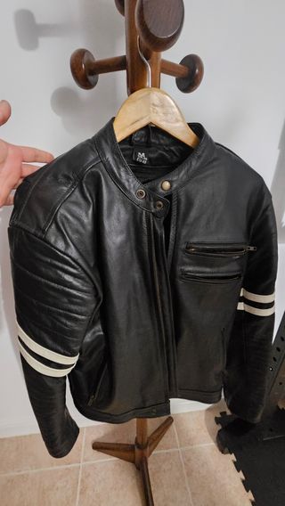 Chaqueta moto cuero