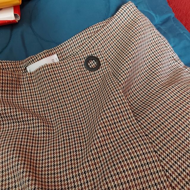 Falda pantalón a estrenar mango