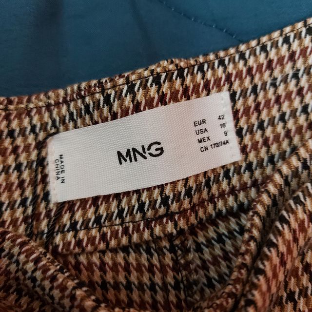 Falda pantalón a estrenar mango