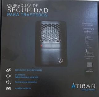 Cerradura con alarma para trasteros 