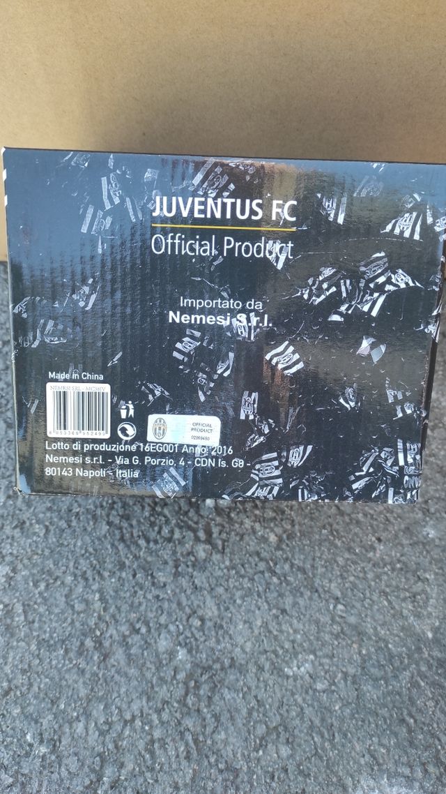 Tazzone e cucchiaino Juventus FC originale nuova