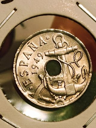 MONEDA 50 CENTIMOS 1949*53  SC FRANCO