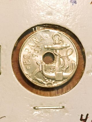 MONEDAS 50 CENTIMOS 1963*64-65 SC