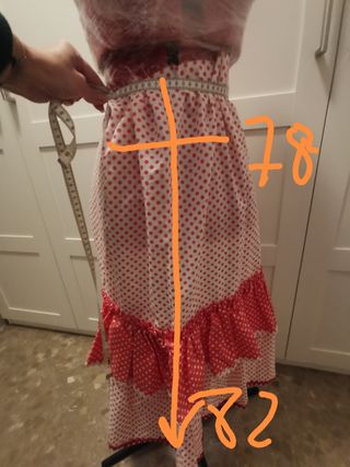 Traje flamenca bajada de precio
