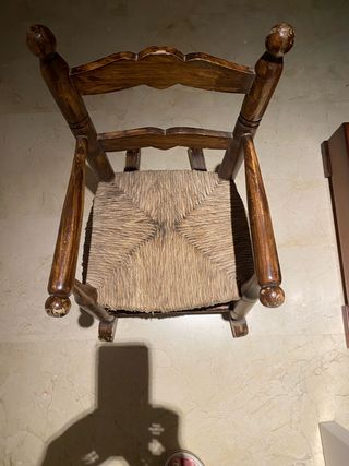 Silla mecedora 
