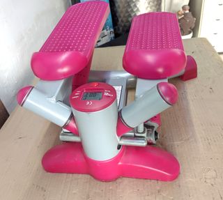 Stepper Idraulico DOMYOS ST270 Rosa Grigio Max 100