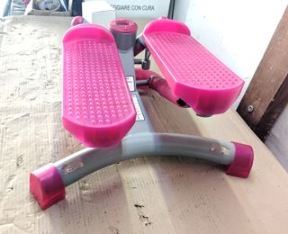 Stepper Idraulico DOMYOS ST270 Rosa Grigio Max 100