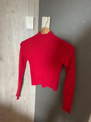 Jersey crop rojo