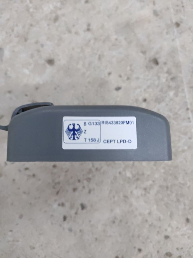 Controlador RF RIS433920FM01