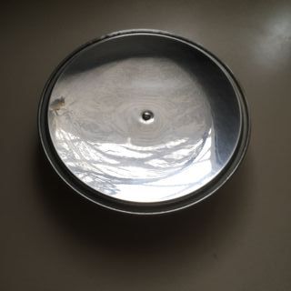 Lotto 5 coperchi pentole vetro e acciaio