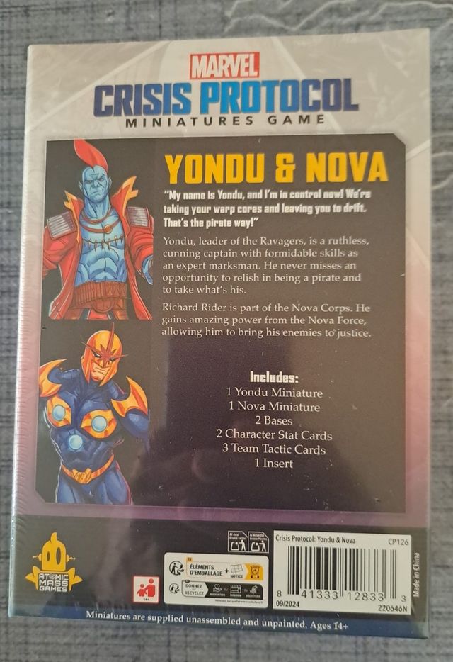 YONDU and NOVA Marvel crisis