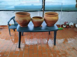 Macetas de barro