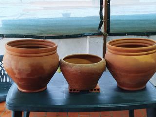 Macetas de barro