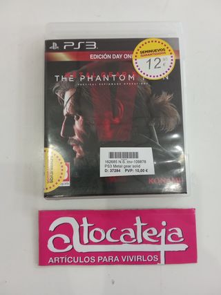 Juego PS3 Gear Solid V The Phantom.