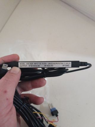 Cable conexión batería coche