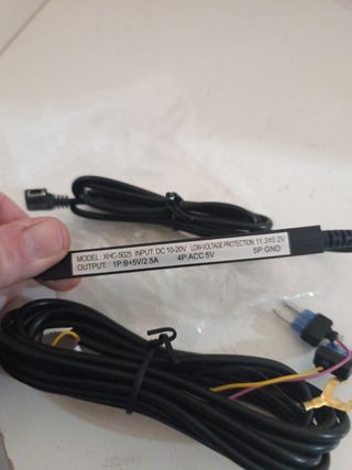 Cable conexión batería coche
