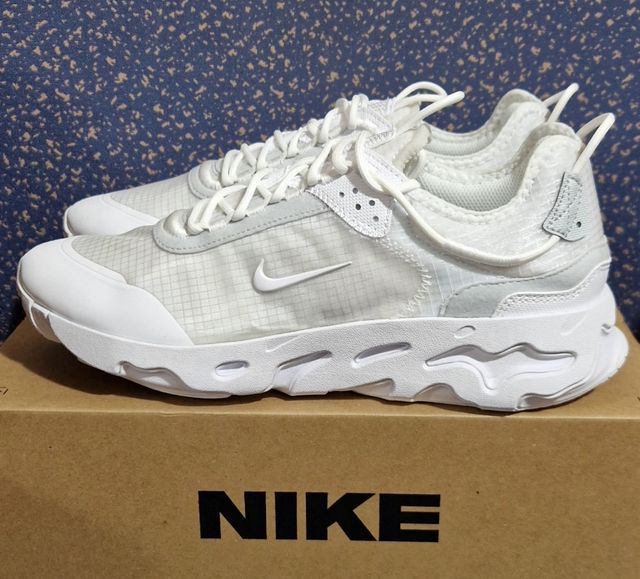 Zapatillas Deportivas Nike React Live Blanco Perla