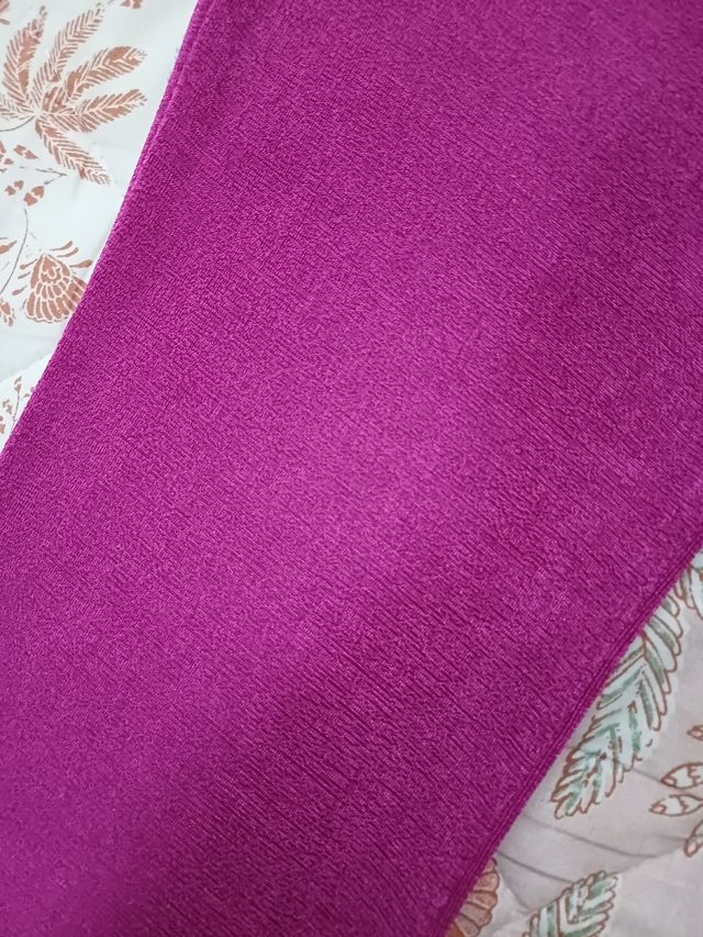 Pantalón de campana morado