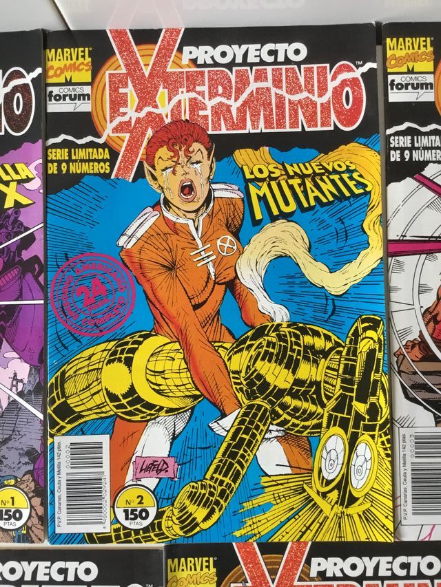 serie completa 9 cómics proyecto exterminio 1990