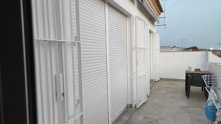 Rejas de acero con hojas abatibles 