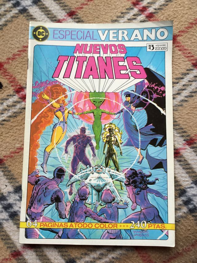 Comic especial verano nuevos titanes dc comics