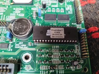 Placa base pc antigua